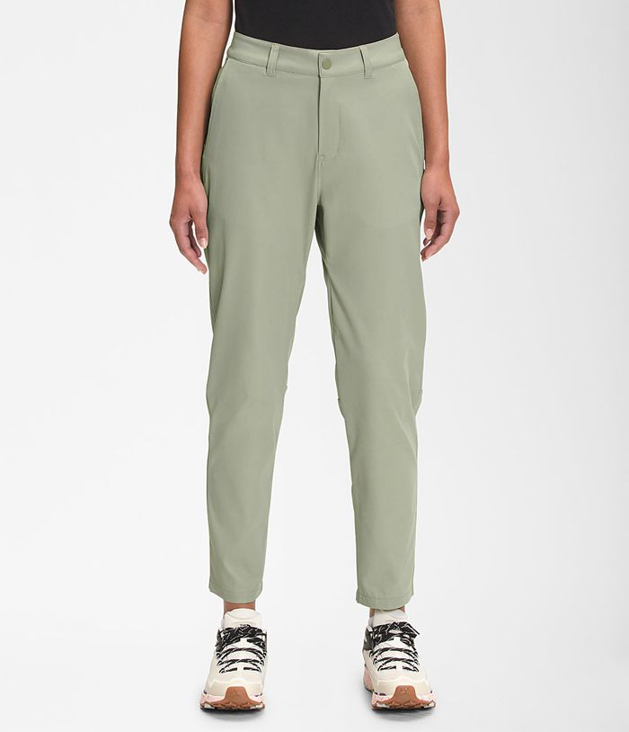 The North Face Standard Tapered Womens Pants Green 423018-QNM